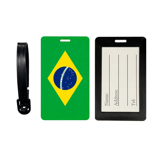 Brazil Flag Luggage / suitcase Tag