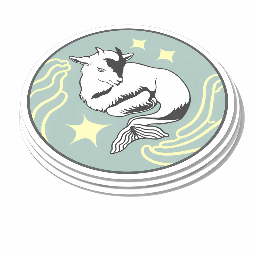 4 x Your zodiac star sign Vinyl Sticker Waterproof Matte label