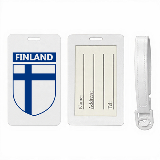 Finland Flag Suitcase / luggage Tag