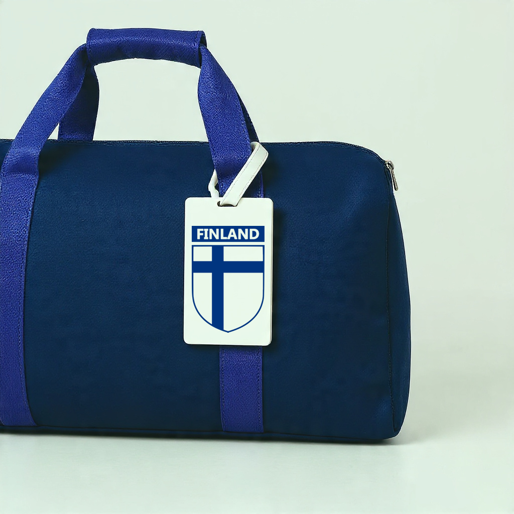 Finland Flag Suitcase / luggage Tag