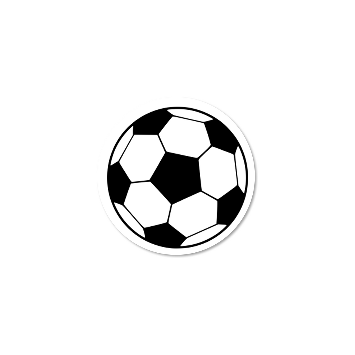 8 PACK Football waterproof Glossy vinyl sticker paper in / outdoor team sport