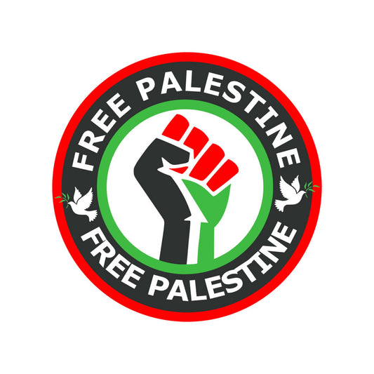 Free Palestine Iron on Screen Print transfer peace dove freedom Flag