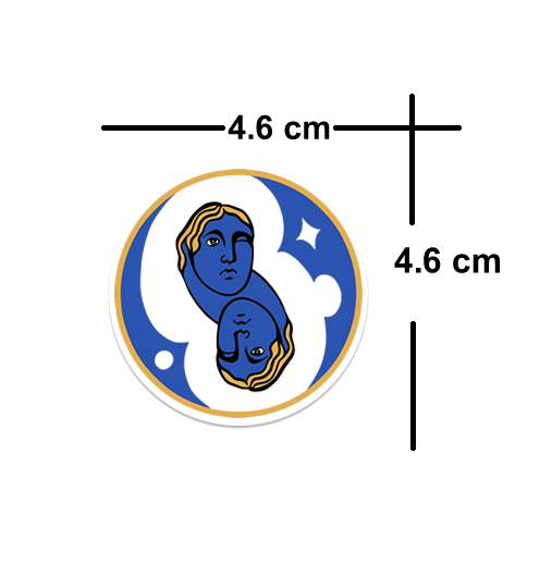 4 x Your zodiac star sign Vinyl Sticker Waterproof Matte label