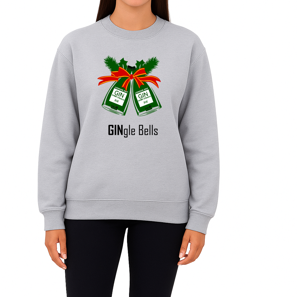 Jingle Bells unisex Christmas jumper Sweatshirt Xmas gift Gingle Bells