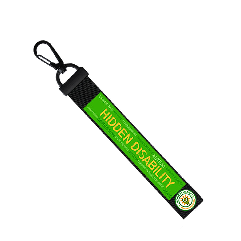 HIDDEN DISABILITY Key Ring / Tag