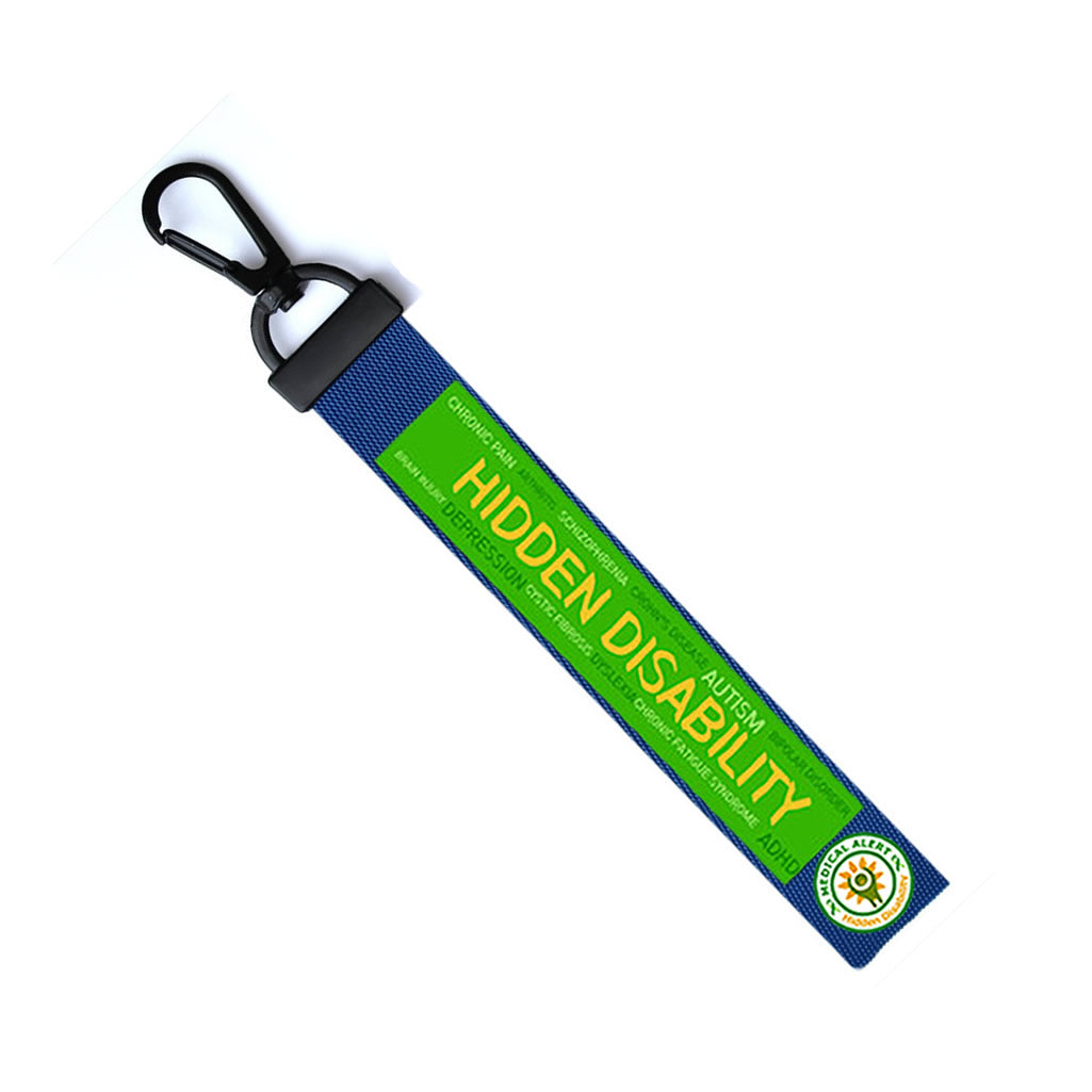 HIDDEN DISABILITY Key Ring / Tag
