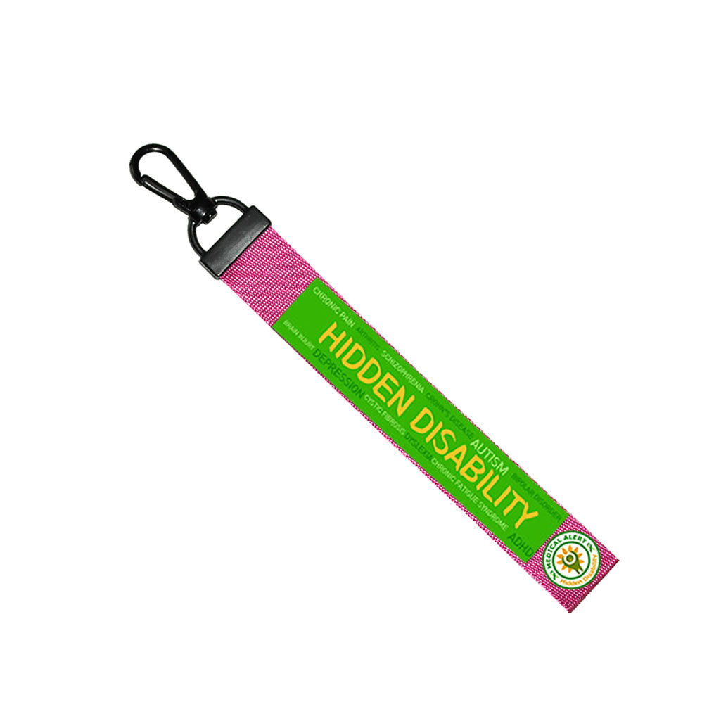 HIDDEN DISABILITY Key Ring / Tag