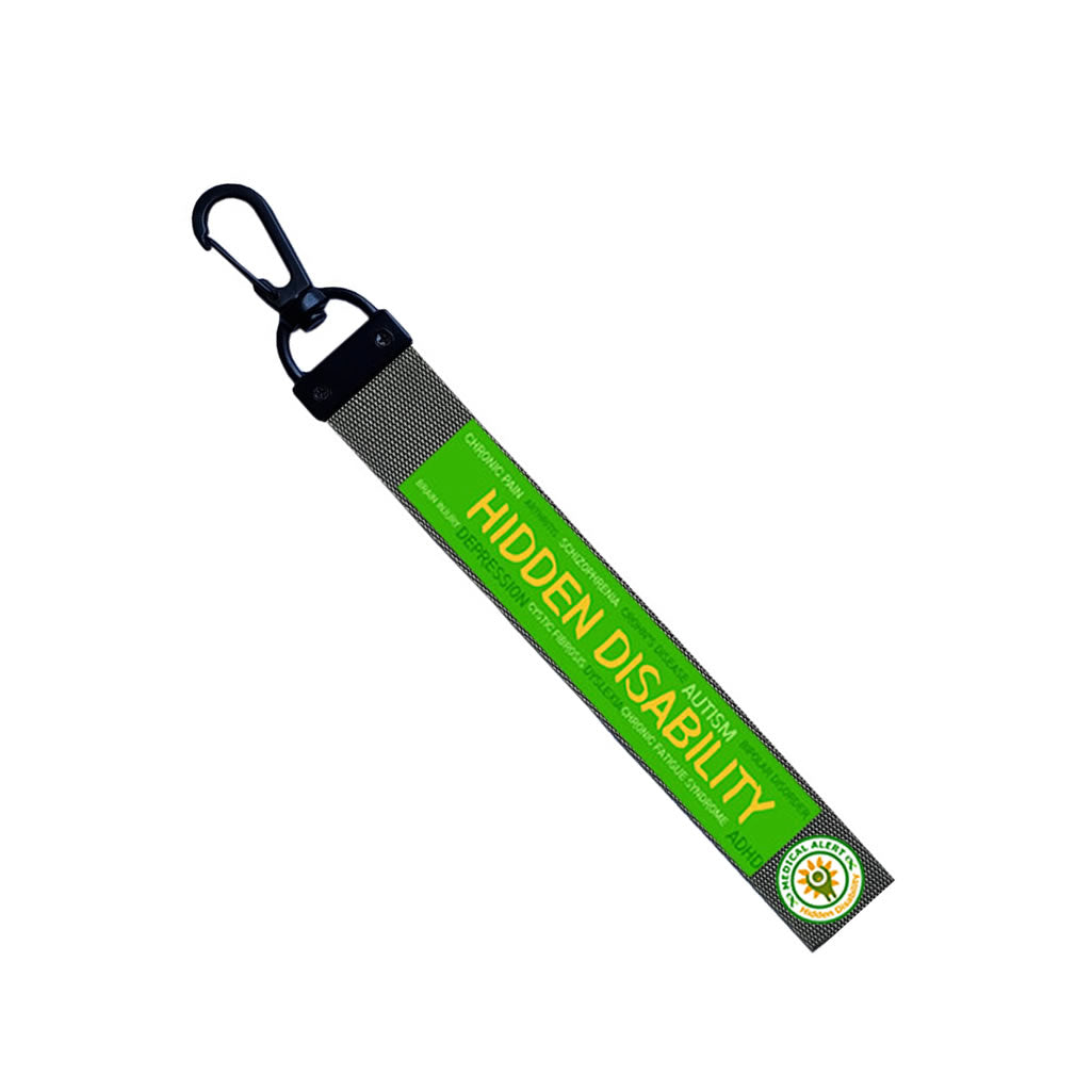 HIDDEN DISABILITY Key Ring / Tag