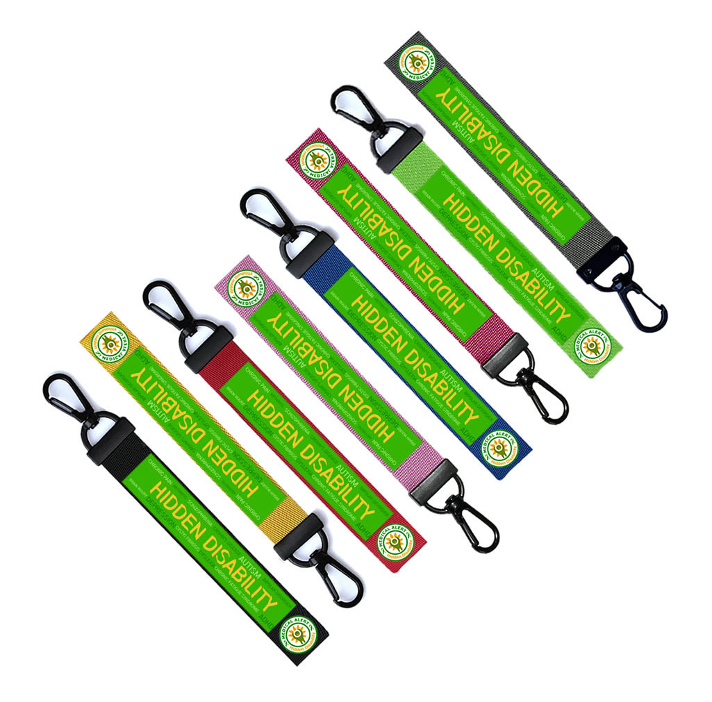 HIDDEN DISABILITY Key Ring / Tag