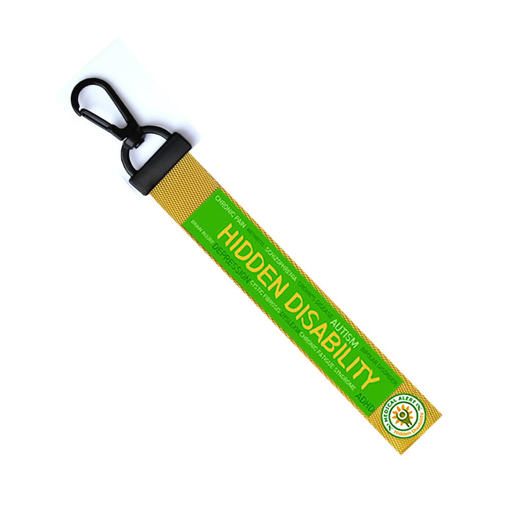 HIDDEN DISABILITY Key Ring / Tag