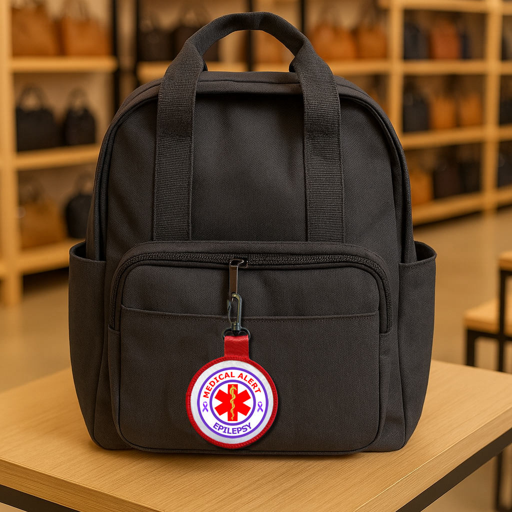 Medical Alert Epilepsy Bag / luggage tag