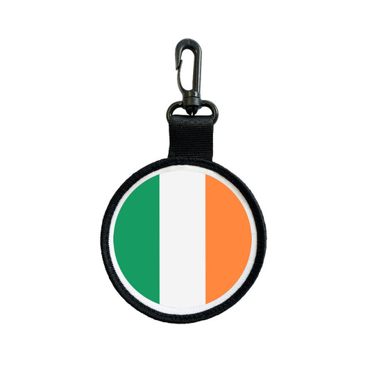 Ireland Flag Luggage Tag Pull Bag Key Ring Keyring Irish team