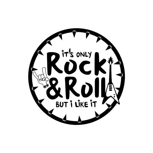 It's only rock and roll but i like it Iron on Transfer patch for fabrics music