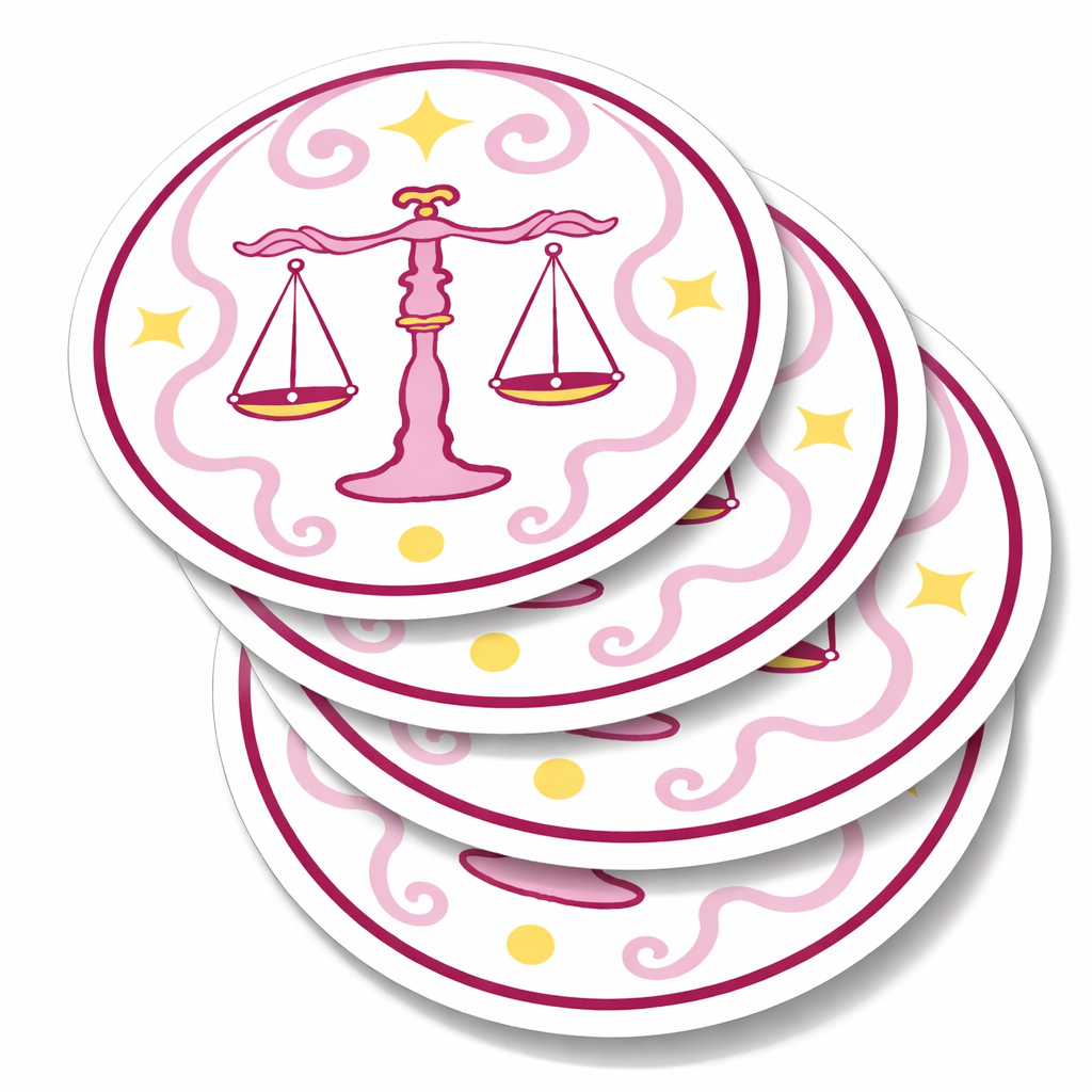 4 x Your zodiac star sign Vinyl Sticker Waterproof Matte label