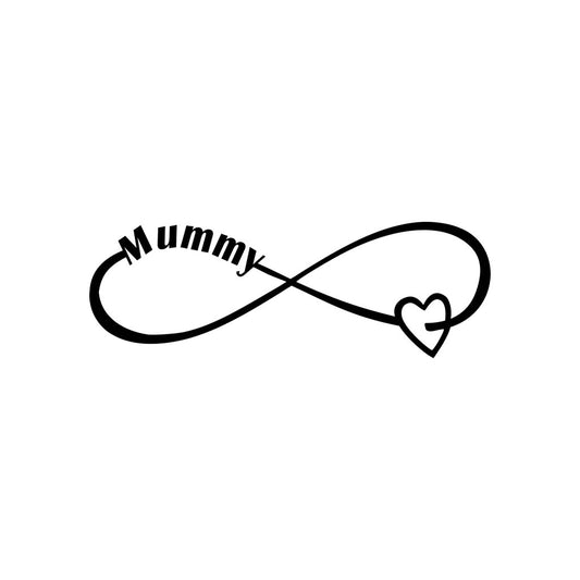 Mummy eternal love TEMPORARY TATTOO lasts a week mother's day mum heart mom