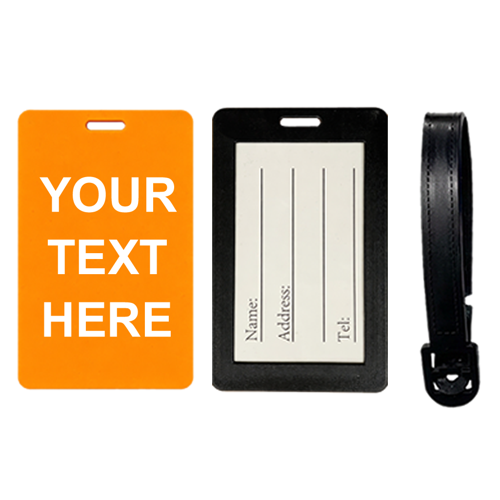 Custom Suitcase Tags, Personalised Stylish Luggage Tag, Easy to Spot