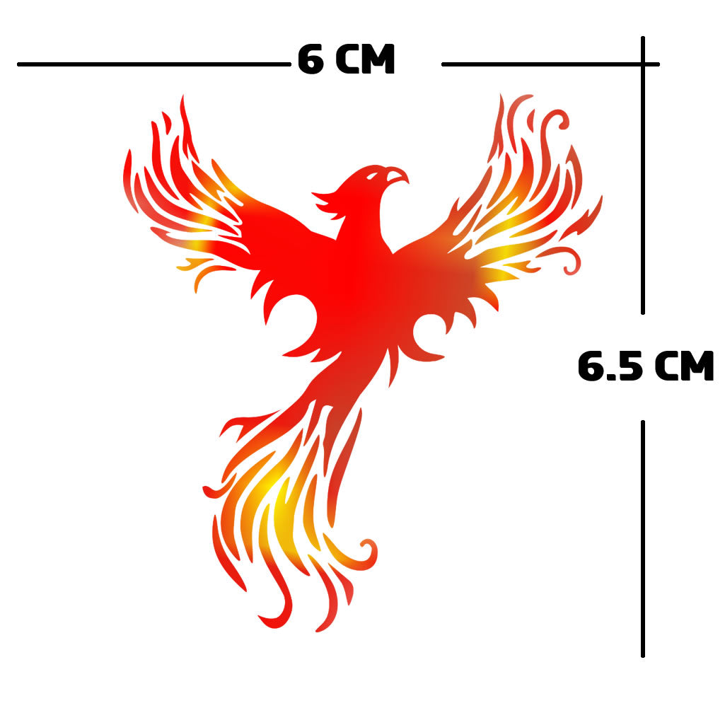 phoenix rising iron on Screen print Transfer for fabrics