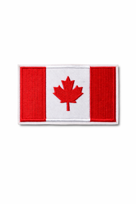 Canada Flag Embroidery Iron On or Sew On Patch – Canadian Team Maple Leaf