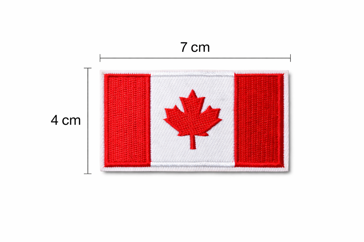 Canada Flag Embroidery Iron On or Sew On Patch – Canadian Team Maple Leaf