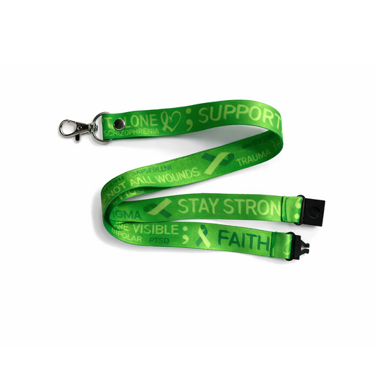 Mental Health Awareness Lanyard