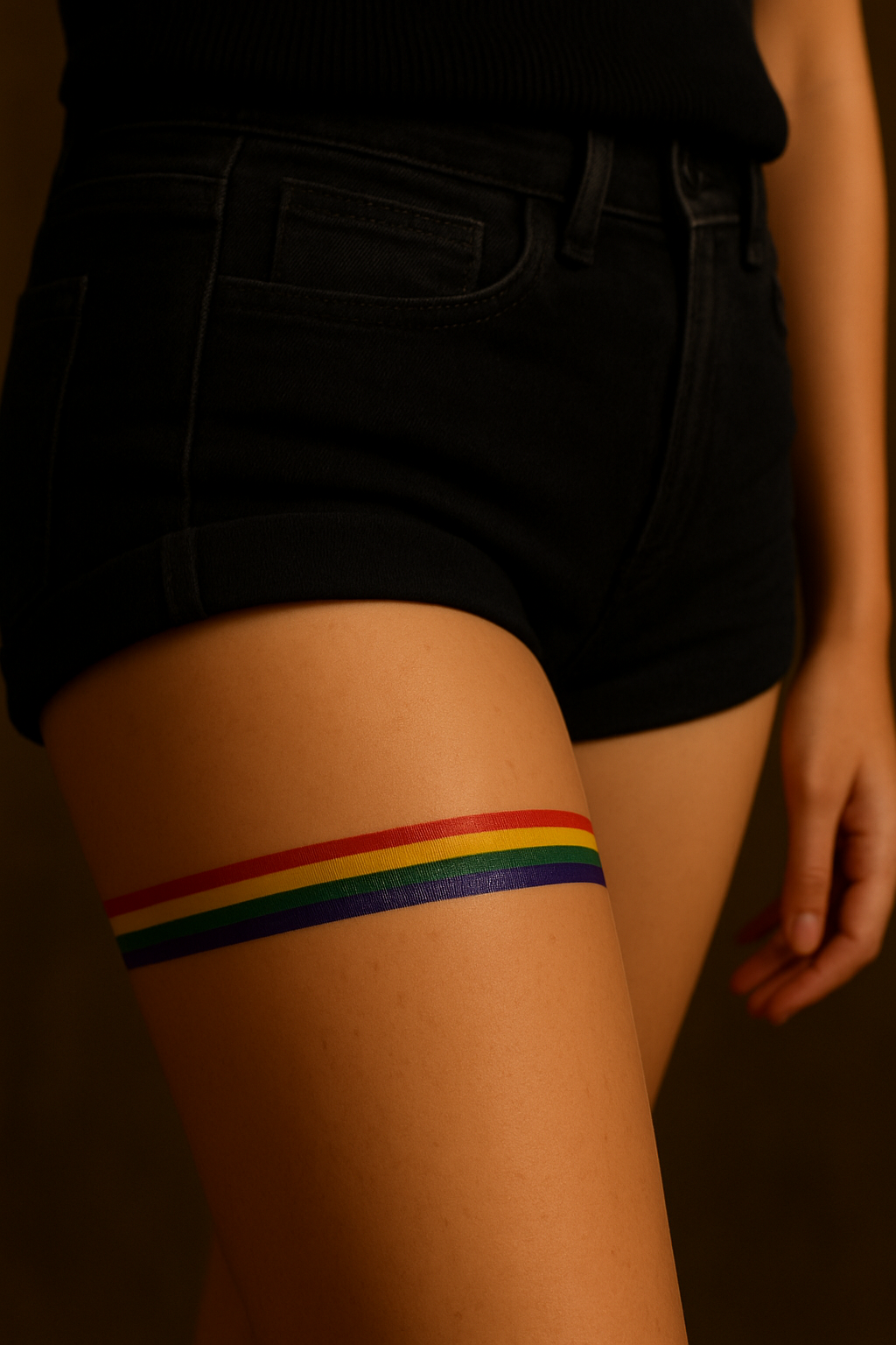 2 x LGBT Rainbow Armband Temporary Tattoo Happy Gay Pride LGBT…