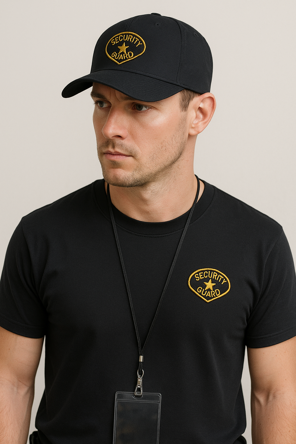 Security Embroidery Patch Iron on or Sew on embroidered officer guard