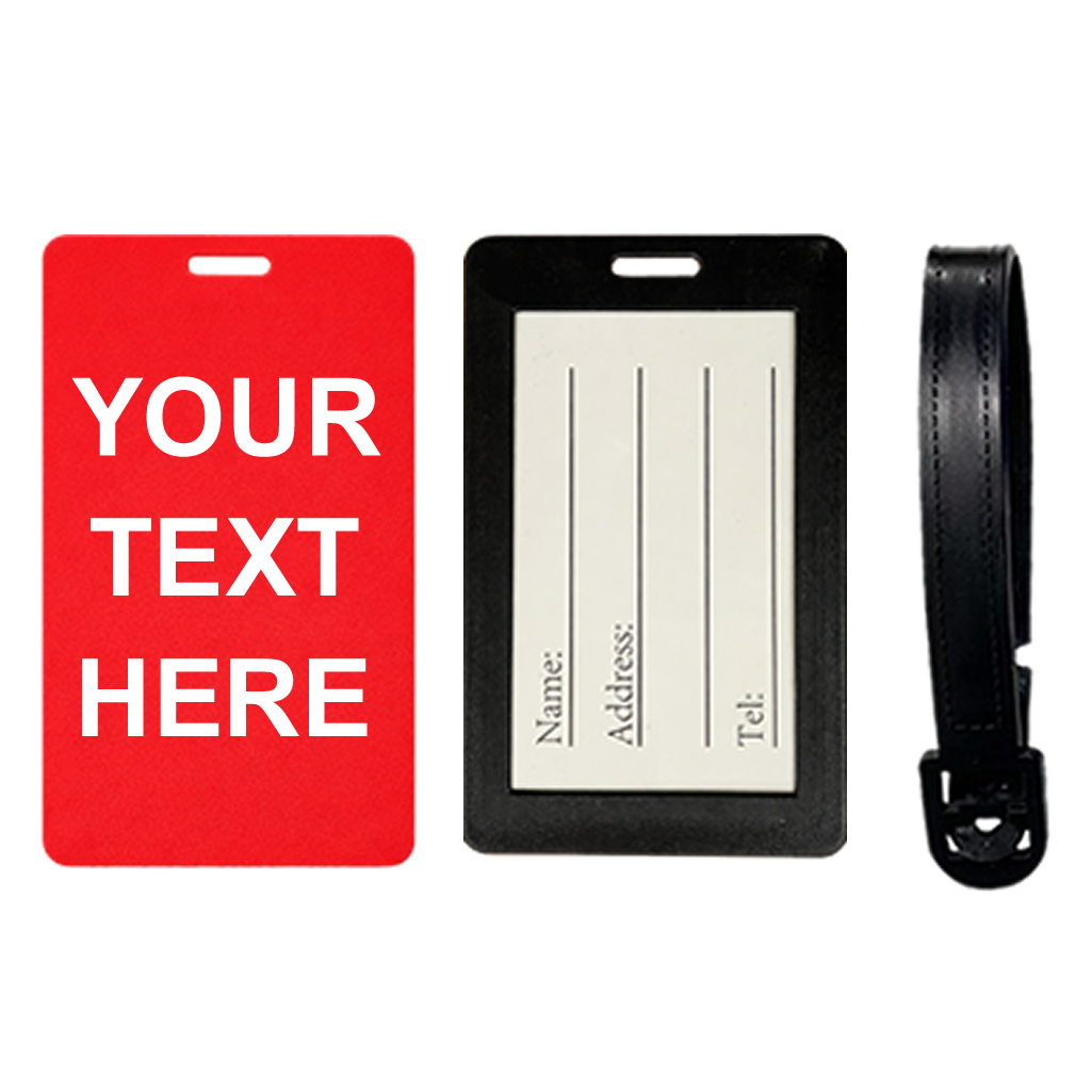 Custom Suitcase Tags, Personalised Stylish Luggage Tag, Easy to Spot