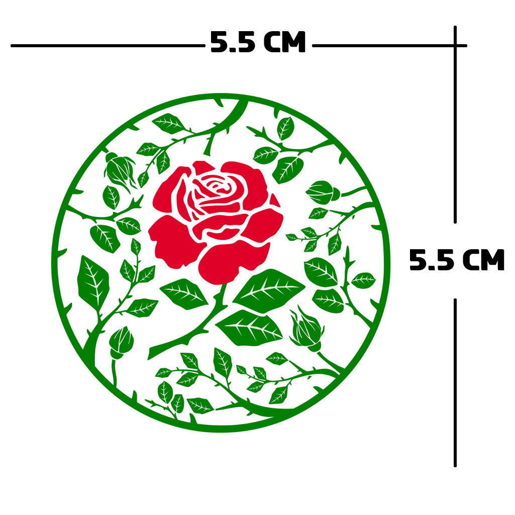England Rose iron on Transfer patch for fabrics English team support