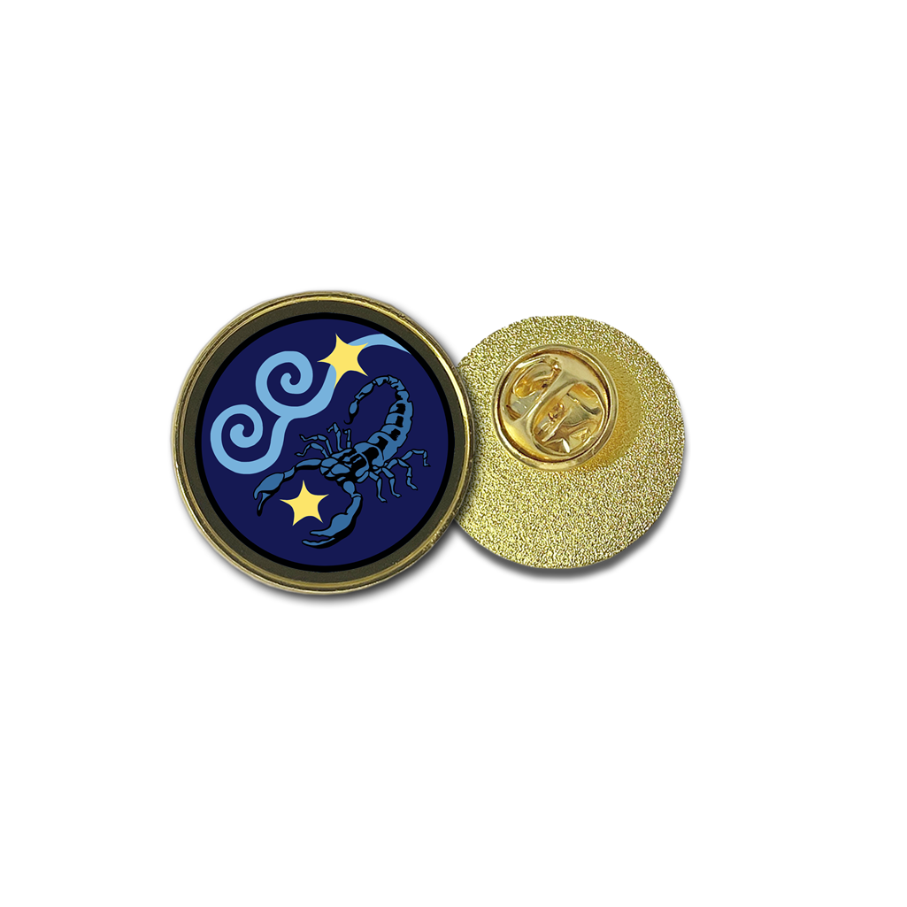 Zodiac Star Sign Pin Badge Collection – Aries, Cancer, Scorpio, Taurus, Virgo, Pisces, Gemini, Leo