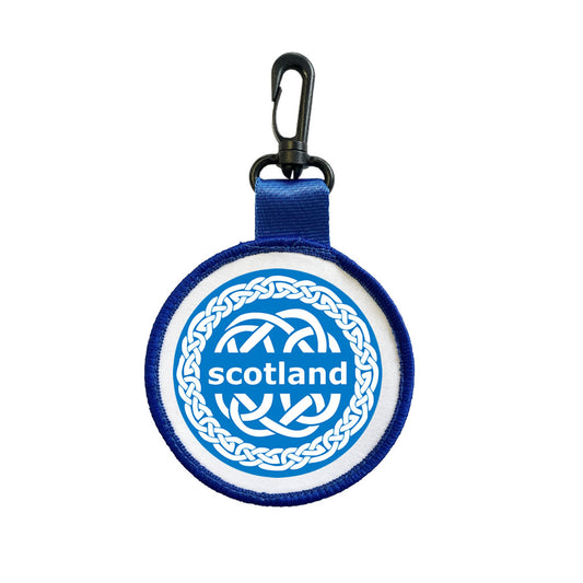 Scotland Celtic symbol Luggage Tag Pull Bag Key Ring Keyring Scottish Symbol