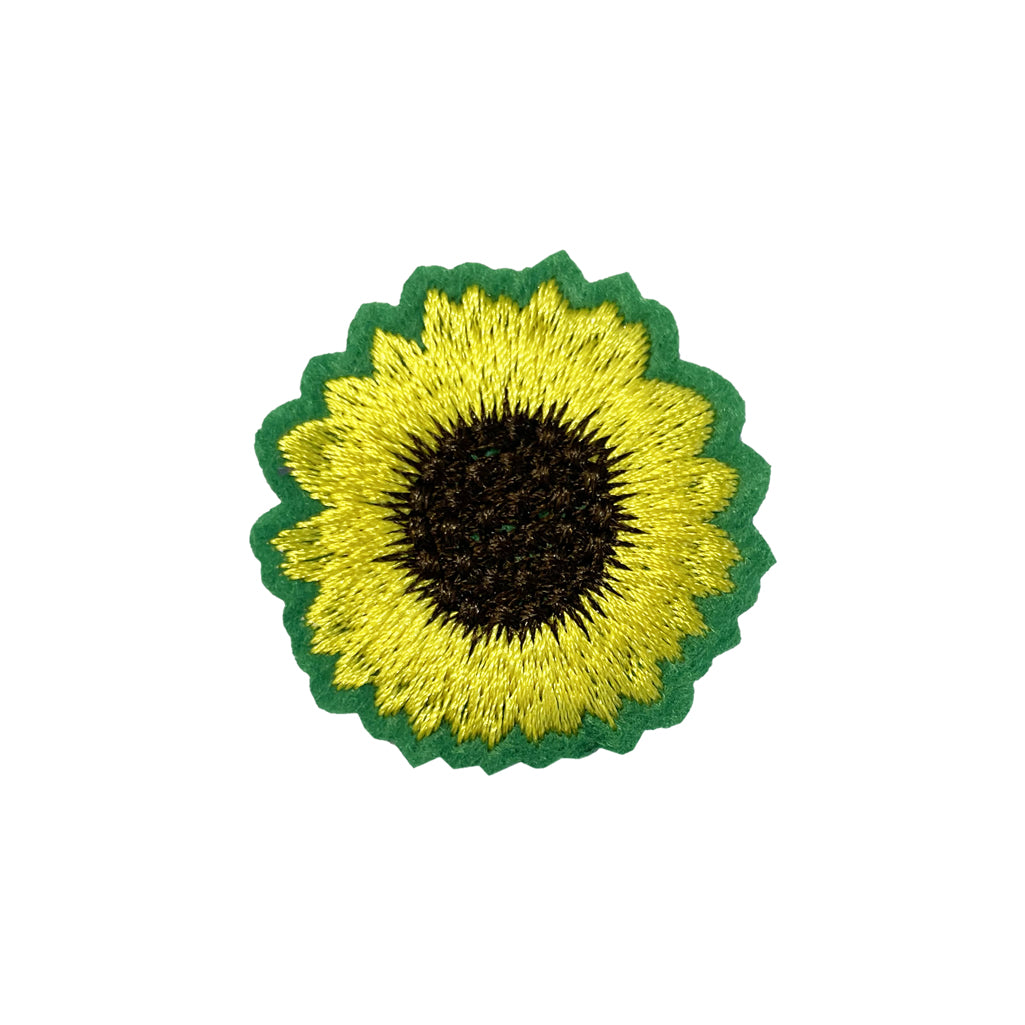 Sun flower Embroidery Iron on or Sew on Patch Hidden disability - Not all Disabilities are visible