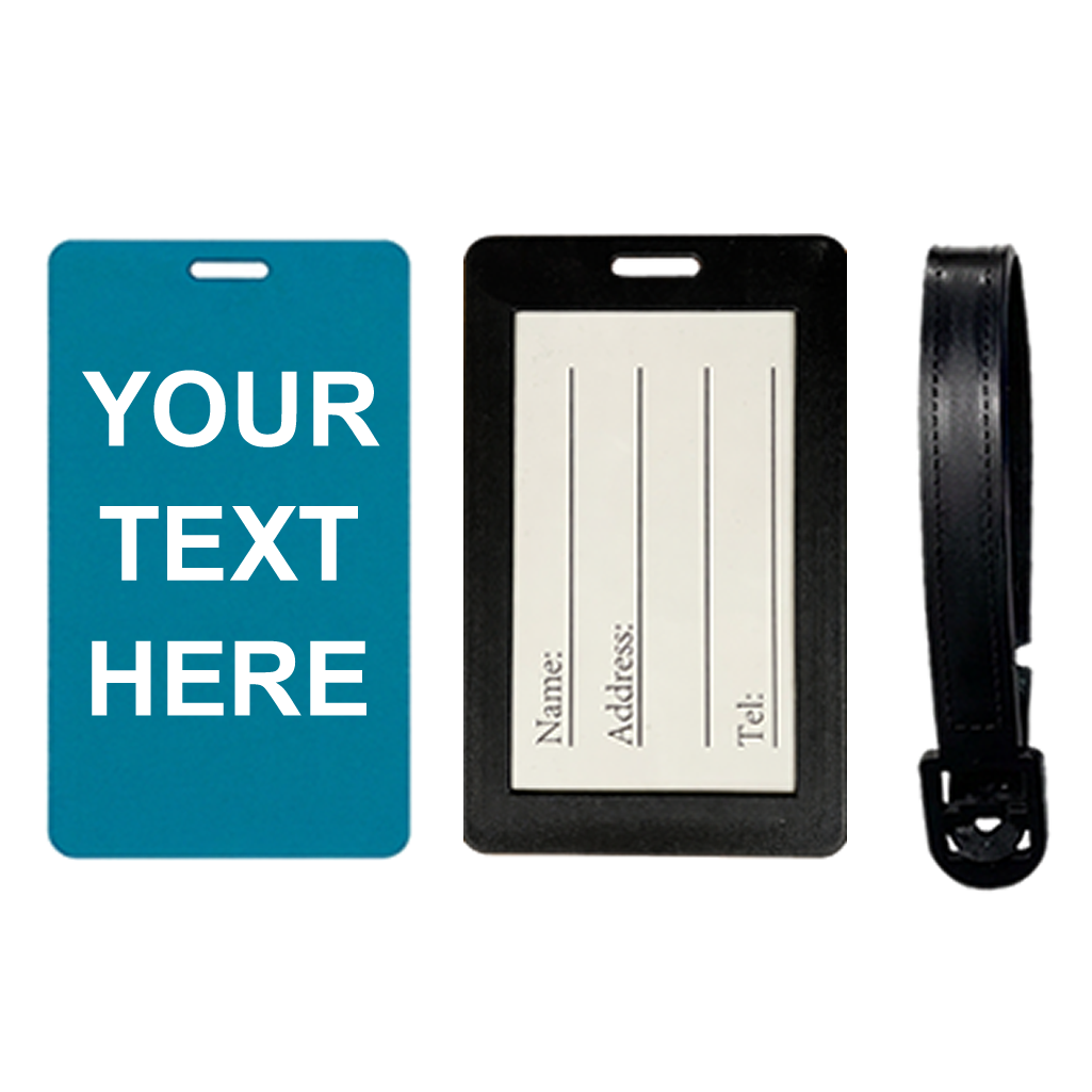 Custom Suitcase Tags, Personalised Stylish Luggage Tag, Easy to Spot