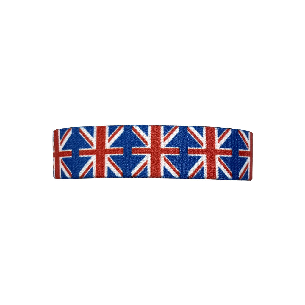 UK FLAG elastic Wrist band wristband Union jack united kingdom Great Britain Team GB