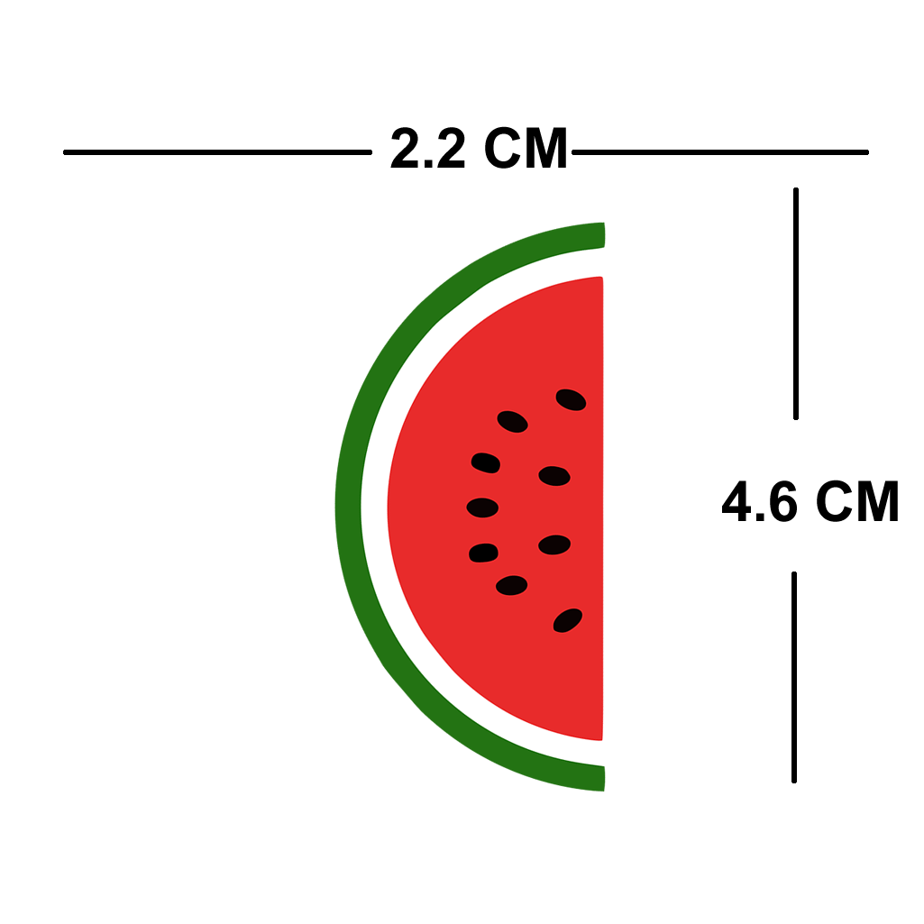 4 PACK Watermelon waterproof Matte vinyl sticker Free palestine symbol