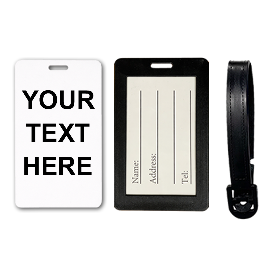 Custom Suitcase Tags, Personalised Stylish Luggage Tag, Easy to Spot