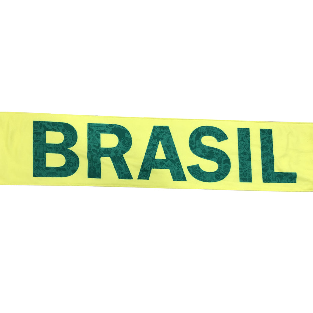 Brazil National Team Supporter Scarf Football Soccer World Cup Football Scarf for Sporting Events Fansl National Team Supporter Scarf Football Soccer World Cup Football Scarf for Sporting Events Fans