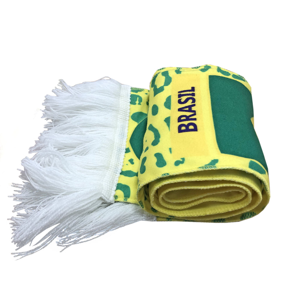 Brazil National Team Supporter Scarf Football Soccer World Cup Football Scarf for Sporting Events Fansl National Team Supporter Scarf Football Soccer World Cup Football Scarf for Sporting Events Fans