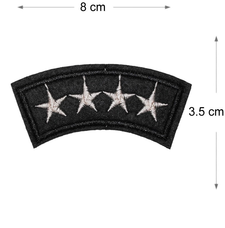 Set of 8 Army Iron / Sew On Embroidered Patch Badge Embroidery Military Motif transfer