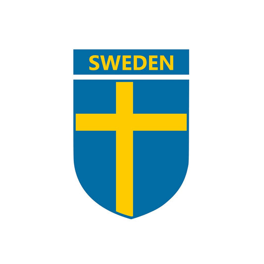 Sweden Team Crest Iron on Transfers