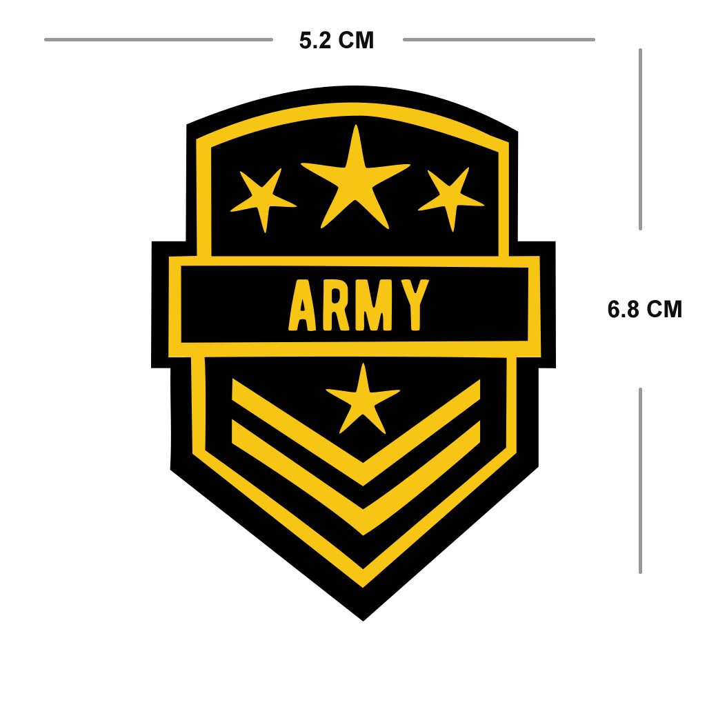 Set of 9 Army DIY Iron on Screen Print Transfer for fabrics Machine Washable Military badge