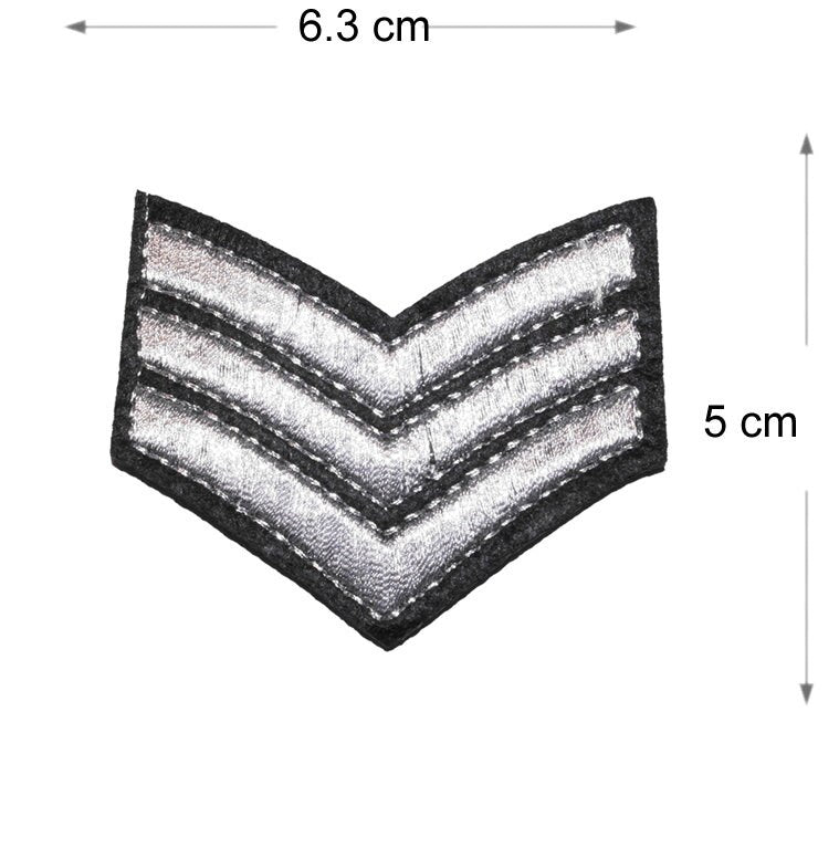 Set of 8 Army Iron / Sew On Embroidered Patch Badge Embroidery Military Motif transfer