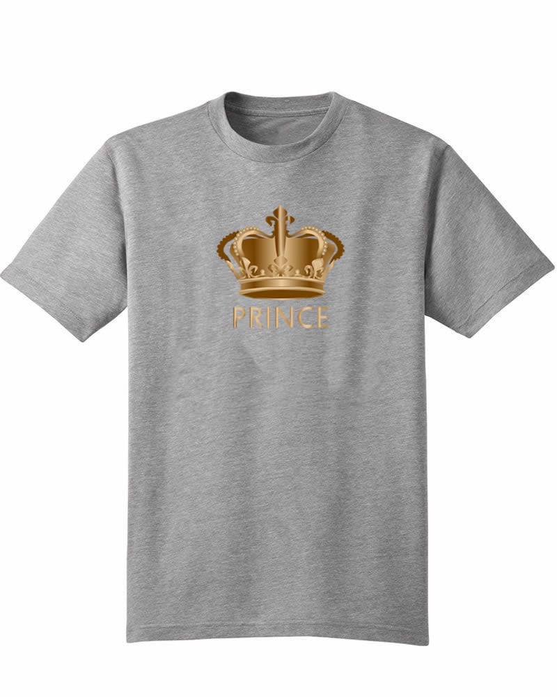 KIDS Royal Prince print unisex print Tshirt Top neck T-shirt