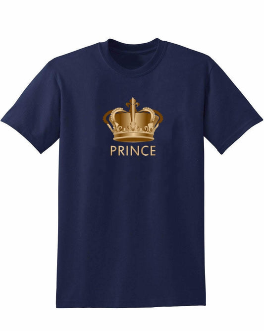 KIDS Royal Prince print unisex print Tshirt Top neck T-shirt