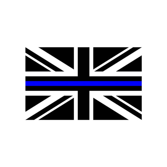 Set of 2 x Thin Blue Line Iron on transfer