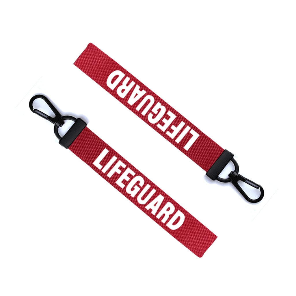 LIFEGUARD Key Chain Keyring Luggage Tag Zipper Pull Bag rescuer emergency rescue services Key Ring