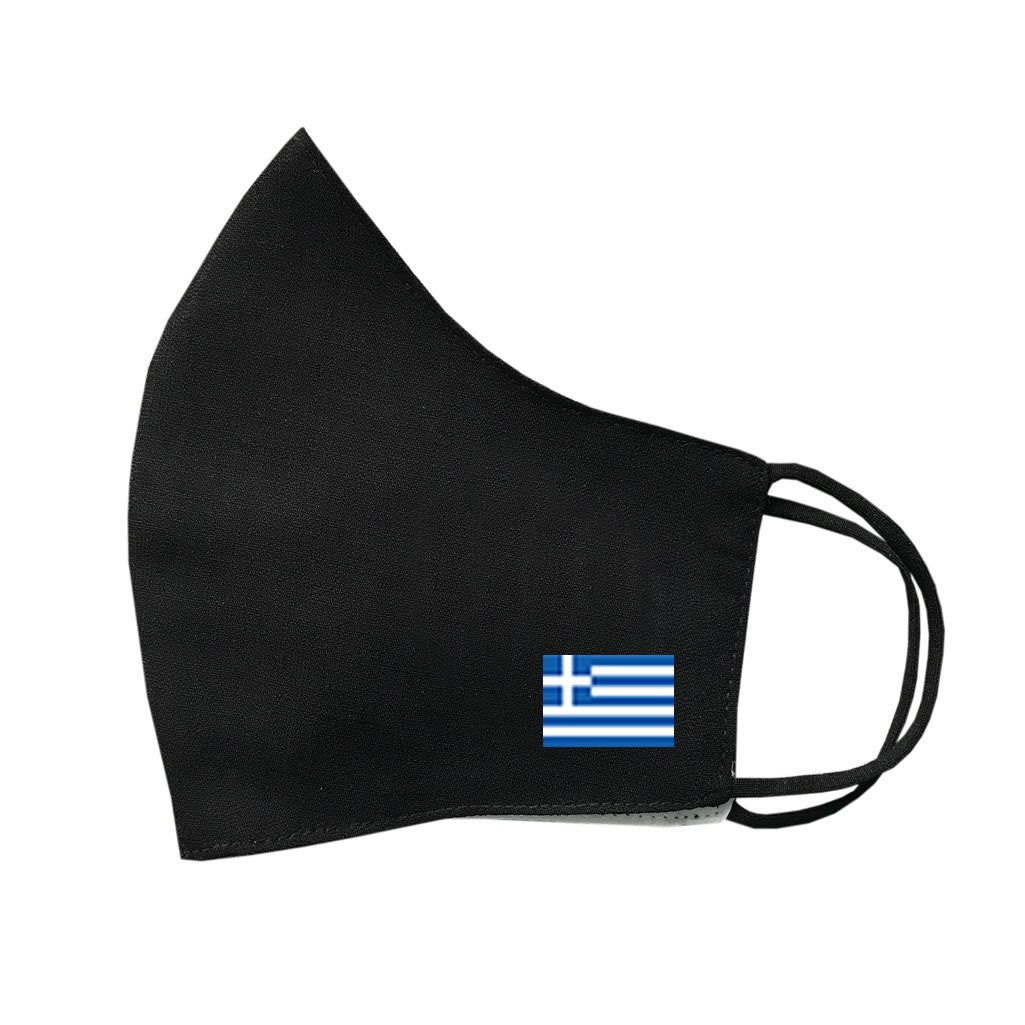 Greece Flag printed Mask Protective Covering Washable Reusable Breathable Greek Mask