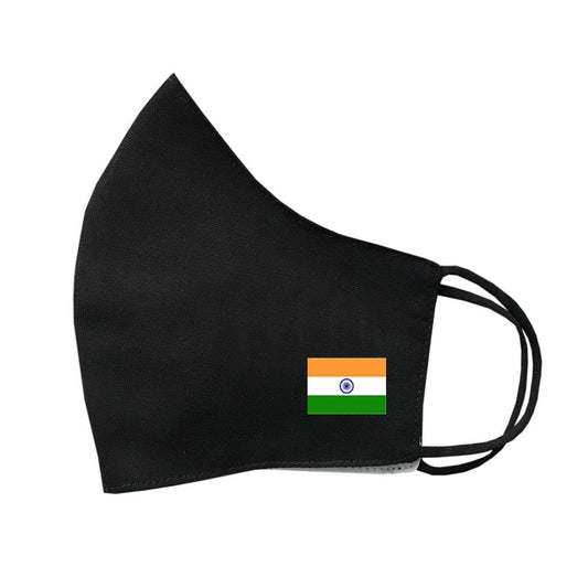 Indian Flag Mask Protective Covering Washable Reusable Breathable India