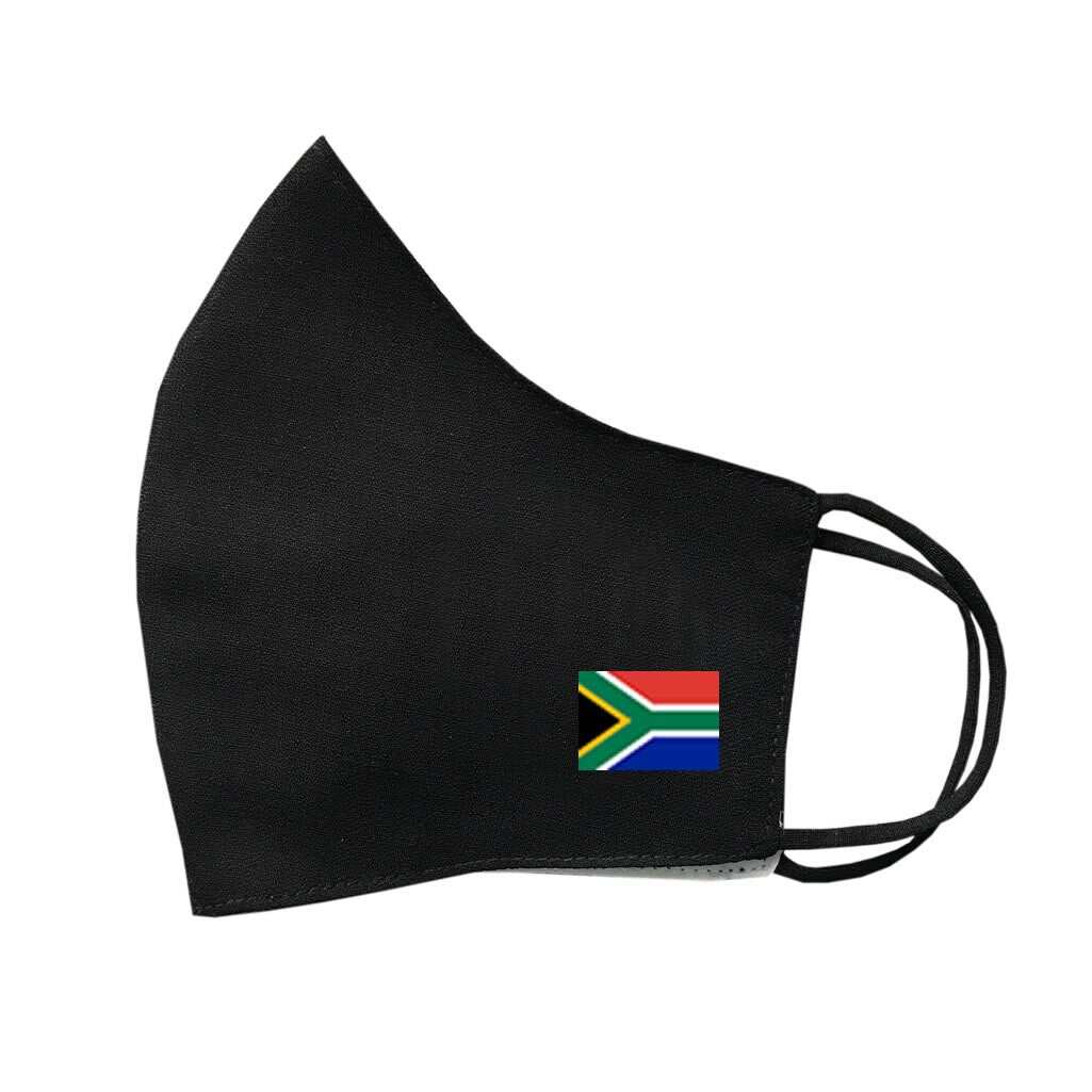 South Africa Flag Mask Protective Covering Washable Reusable Breathable South African Flag