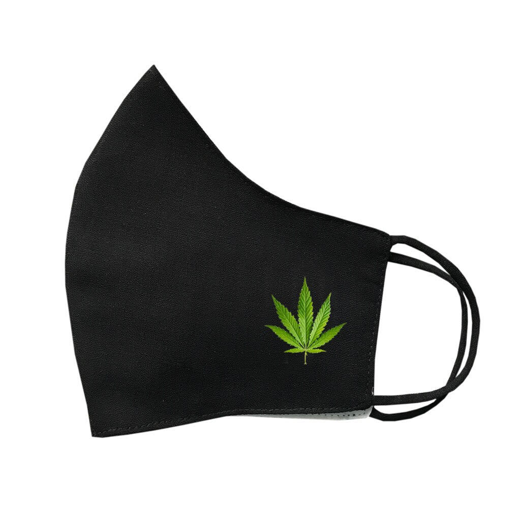 Weed Face Mask Protective Covering Washable Reusable Breathable Cover Hemp marijuana plant rasta