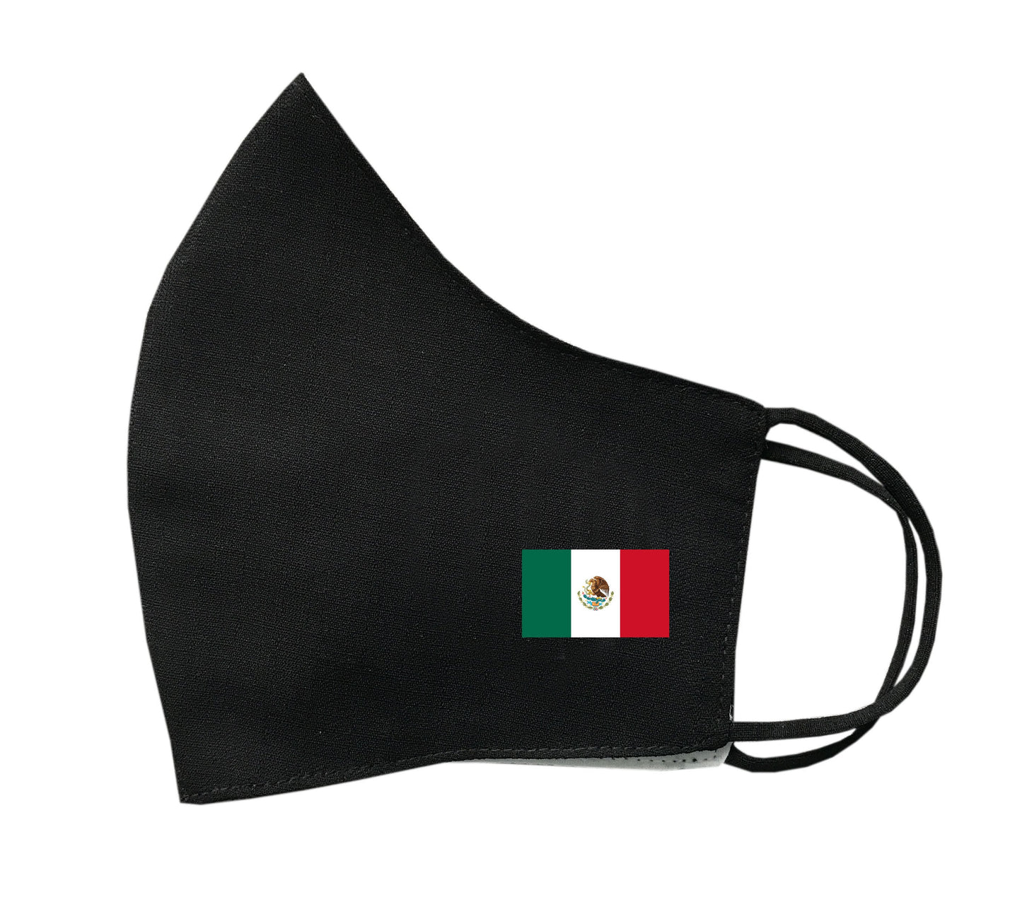 Mexico Flag Face Mask Protective Covering Washable Reusable Breathable Cover Mexican Flag